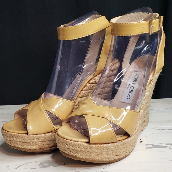 Jimmy Choo 'Phoenix' Espadrilles in Nude - size 6.5 - 7 Women's - Picture 2 of 15